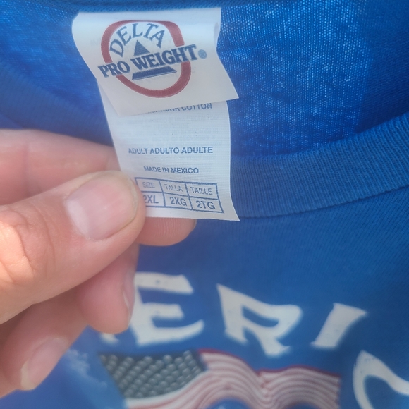 NWOT 2xl men's America t-shirt - Picture 2 of 3